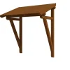 Skan Holz Auvent Et Marquise<Auvent bois Paderborn 2, 242x156cm, épicéa, traitement coloré noyer