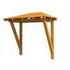Skan Holz Auvent Et Marquise<Auvent bois Wismar 2, 258x126cm, épicéa, traitement coloré chêne clair