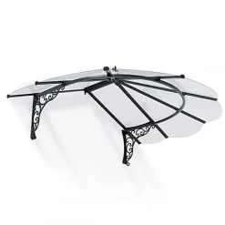 Canopia Auvent de porte Iris - 1.75 m-- Auvent Et Marquise