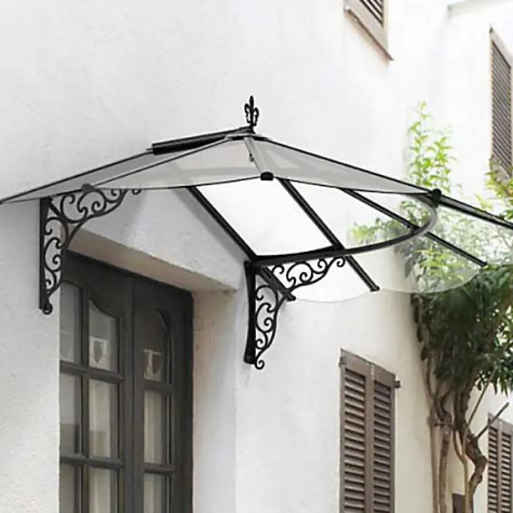 Canopia Auvent de porte Iris - 1.75 m-- Auvent Et Marquise