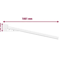 Telco Home Automation Auvent Et Marquise<Auvent Isotoit Fixe NEBO (Blanc brillant - 1.50 x 1.00 m)