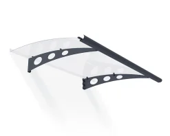 Canopia by Palram Auvent Et Marquise<Auvent polycarbonate Garamond 135 x 90,5 cm