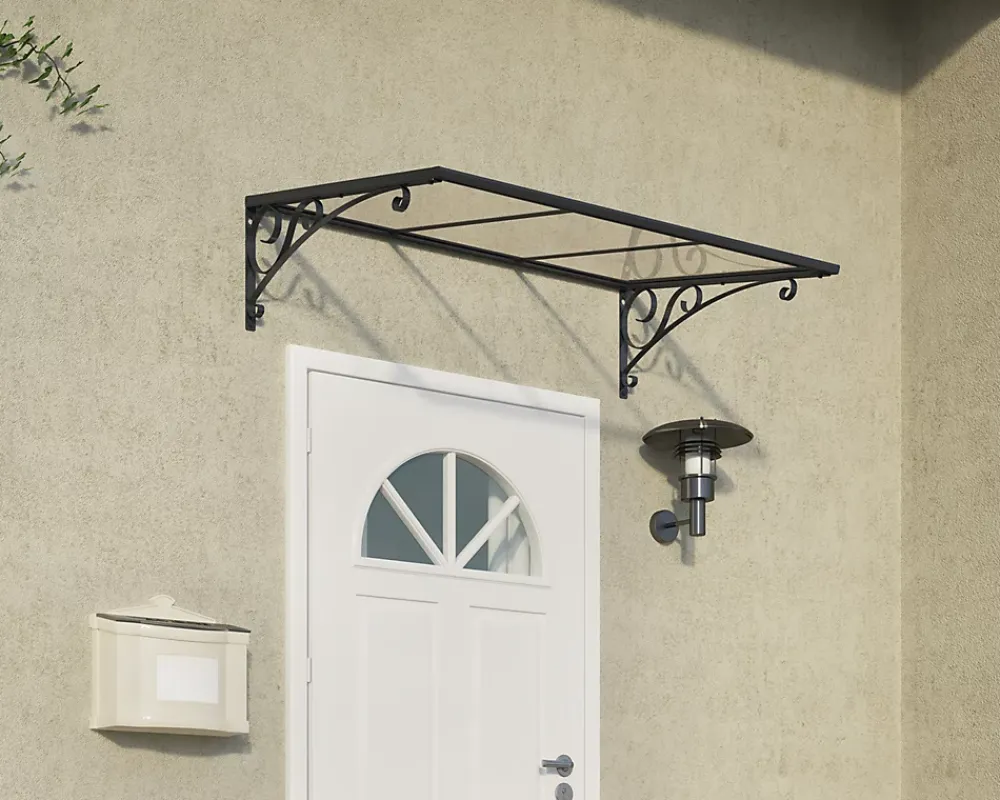 Palram - Canopia Auvent Et Marquise<Auvent polycarbonate Venus 135 x 88 cm