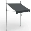 Bb Loisir Auvent pour balcon et terasse 200x120cm rétractable avec manivelle réglable en hauteur- Auvent Et Marquise