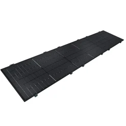 Telco Home Automation Auvent Et Marquise<Auvent solaire MAHINA pose indépendante Gris Anthracite - 3 panneaux