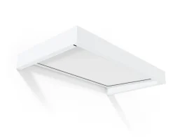 Canopia by Palram Auvent Et Marquise<Auvent Sophia 95 x 160 cm Blanche - Translucide en Acrylique et aluminium