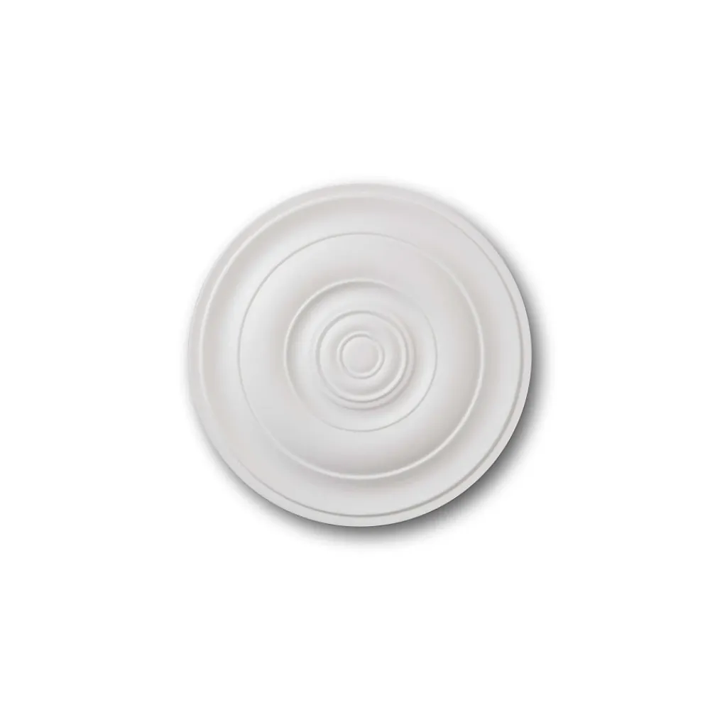 Decoflair Moulure Et Rosace De Plafond<B33 Rosace Polystyrène expansé 22 x 465 x 465 - 1 pièce