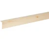 Baguette d'angle arrondie pin 27 x 45 mm L.2,4 m- Moulure