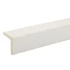 Baguette d'angle brut de sciage blanc 250 x 27,5 cm- Lambris Mural