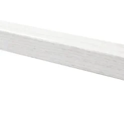 Lambris Mural<Baguette d'angle MDF frêne blanc L.260 x l.2,2 cm