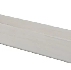 Baguette d'angle rabotée lisse blanc 250 x 27,5 cm- Lambris Mural