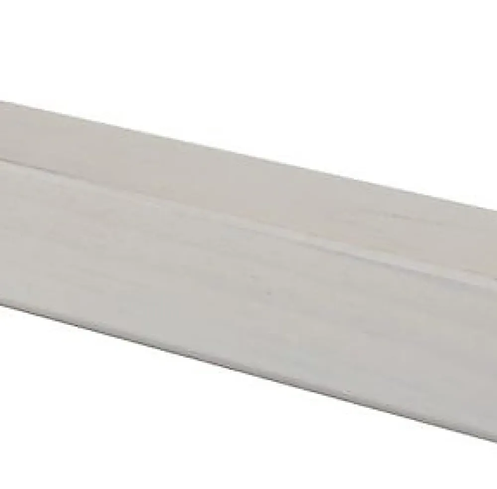 Baguette d'angle rabotée lisse blanc 250 x 27,5 cm- Lambris Mural