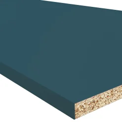 Bande de chant Ninna bleu abysse L6 M Ep 22 mm pour finition panneau et tablette- Panneau Décoratif En Bois|Panneau Bois, Osb, Mdf