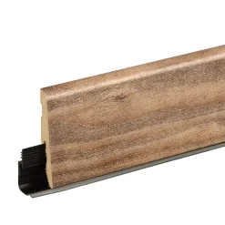 GoodHome Bande d'étanchéité pour plinthe à visser L.240cm- Joint Carrelage Mural
