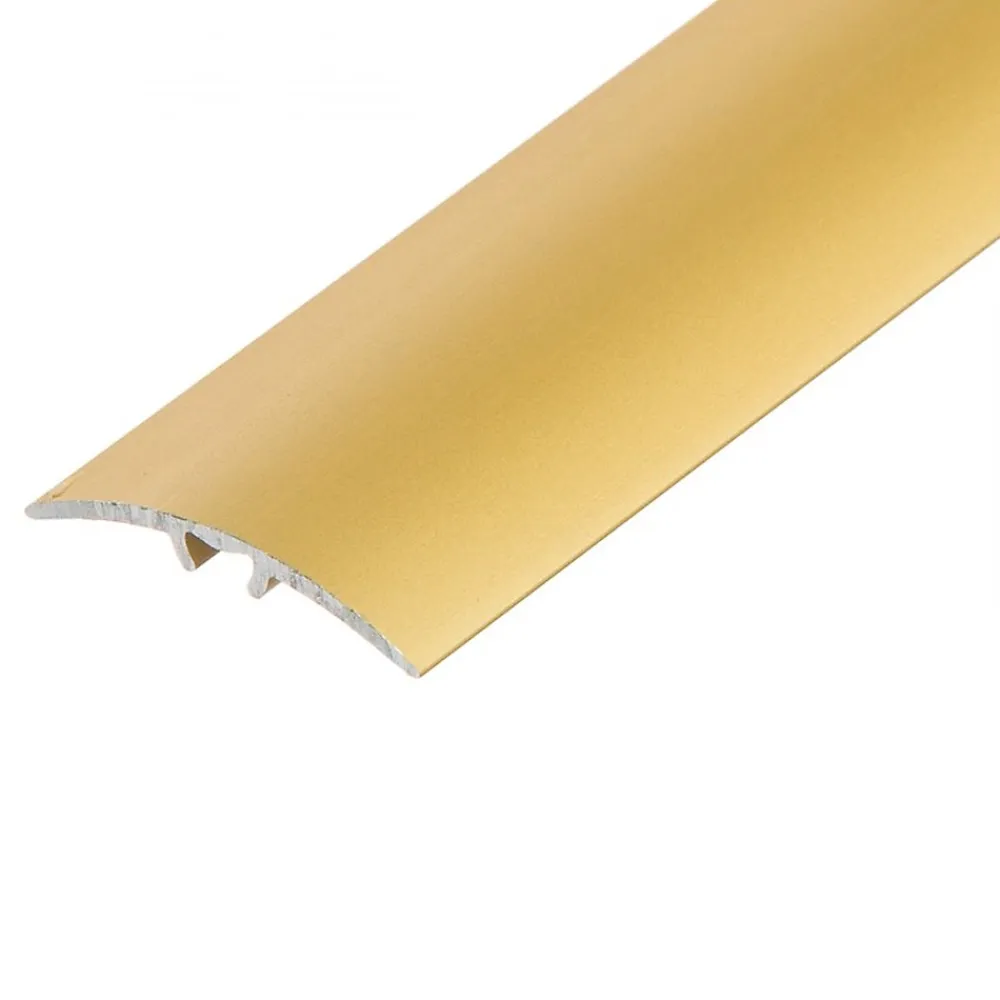 Cezar Barre de seuil en aluminium Doré 37 X 930 mm- Barre De Seuil|Barre De Seuil