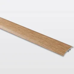 GoodHome Barre de seuil en aluminium auto-adhésif, effet chêne miel , décor 235, L.930 x l.37 mm- Barre De Seuil|Barre De Seuil