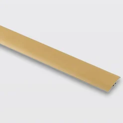 GoodHome Barre de seuil en aluminium décor doré mat 37 x 930 mm- Barre De Seuil|Barre De Seuil