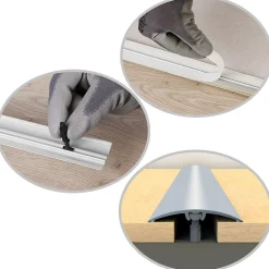 Cezar Barre De Seuil|Barre De Seuil<Barre de seuil en aluminium Chêne 37 X 930 mm