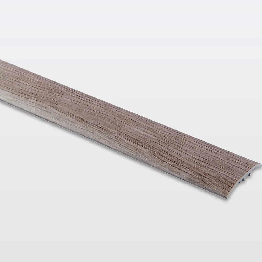 GoodHome Barre de seuil en aluminium auto-adhésif, effet chêne , décor 175, L.930 x l.37 mm- Barre De Seuil|Barre De Seuil
