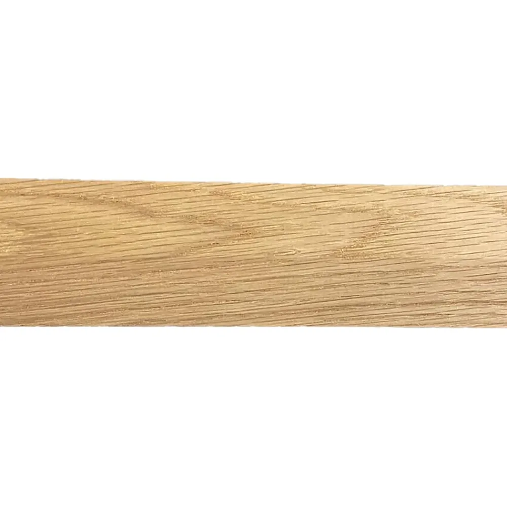 Woodbord Barre de Seuil en Bois Chêne Massif Brut - 20x50x1200mm - Rattrapage de Niveau - à la Suisse- Barre De Seuil|Barre De Seuil