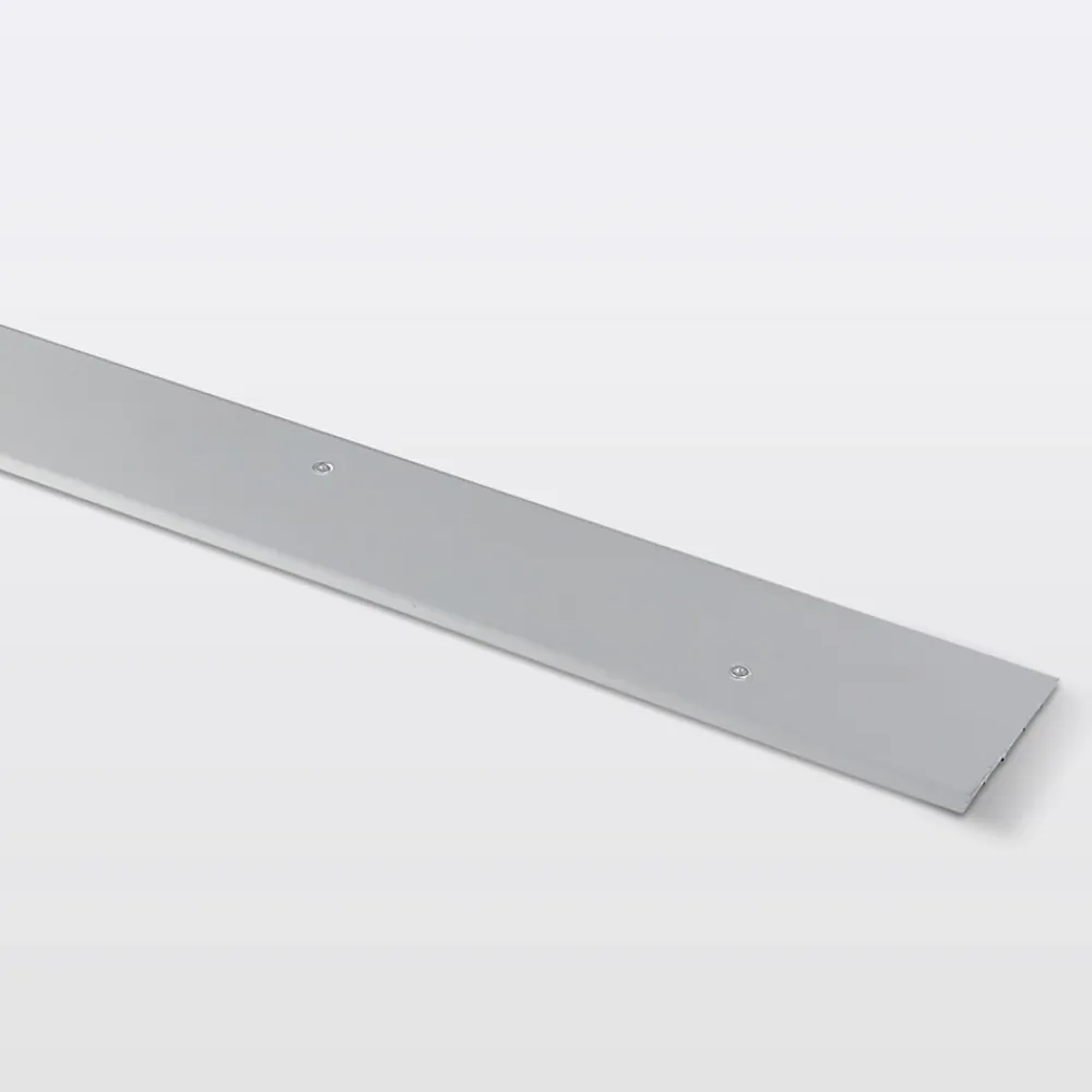 GoodHome Barre De Seuil|Barre De Seuil<Barre de seuil extra-large en aluminium décor métal mat 100 x 2 700 mm
