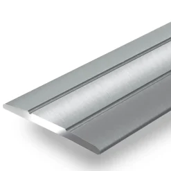 Floordirekt Barre de seuil Firm K132 Forme: C : 36 mm Longueur: 90 cm Autocollant Argent- Barre De Seuil|Barre De Seuil
