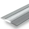 Floordirekt Barre de seuil Firm K132 Forme: C : 36 mm Longueur: 100 cm Autocollant Argent- Barre De Seuil|Barre De Seuil