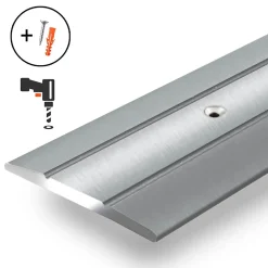 Floordirekt Barre De Seuil|Barre De Seuil<Barre de seuil Firm K132 Forme C 36 mm Longueur 134 cm Pré-percé Argent -