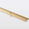 Barre de seuil incurvée en acier décor laiton 30 x 830 mm- Barre De Seuil|Barre De Seuil