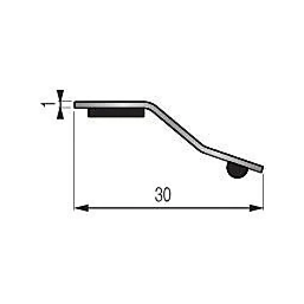 3M Barre de seuil multi niveaux adhésif inox 30 x 83 cm- Barre De Seuil|Barre De Seuil