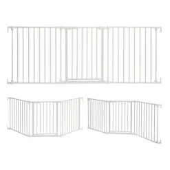 Dreambaby Barrière De Sécurité<Barriere de sécurité enfant - Discovery 3 - - 74,5 cm a 1,95 cm - Blanc