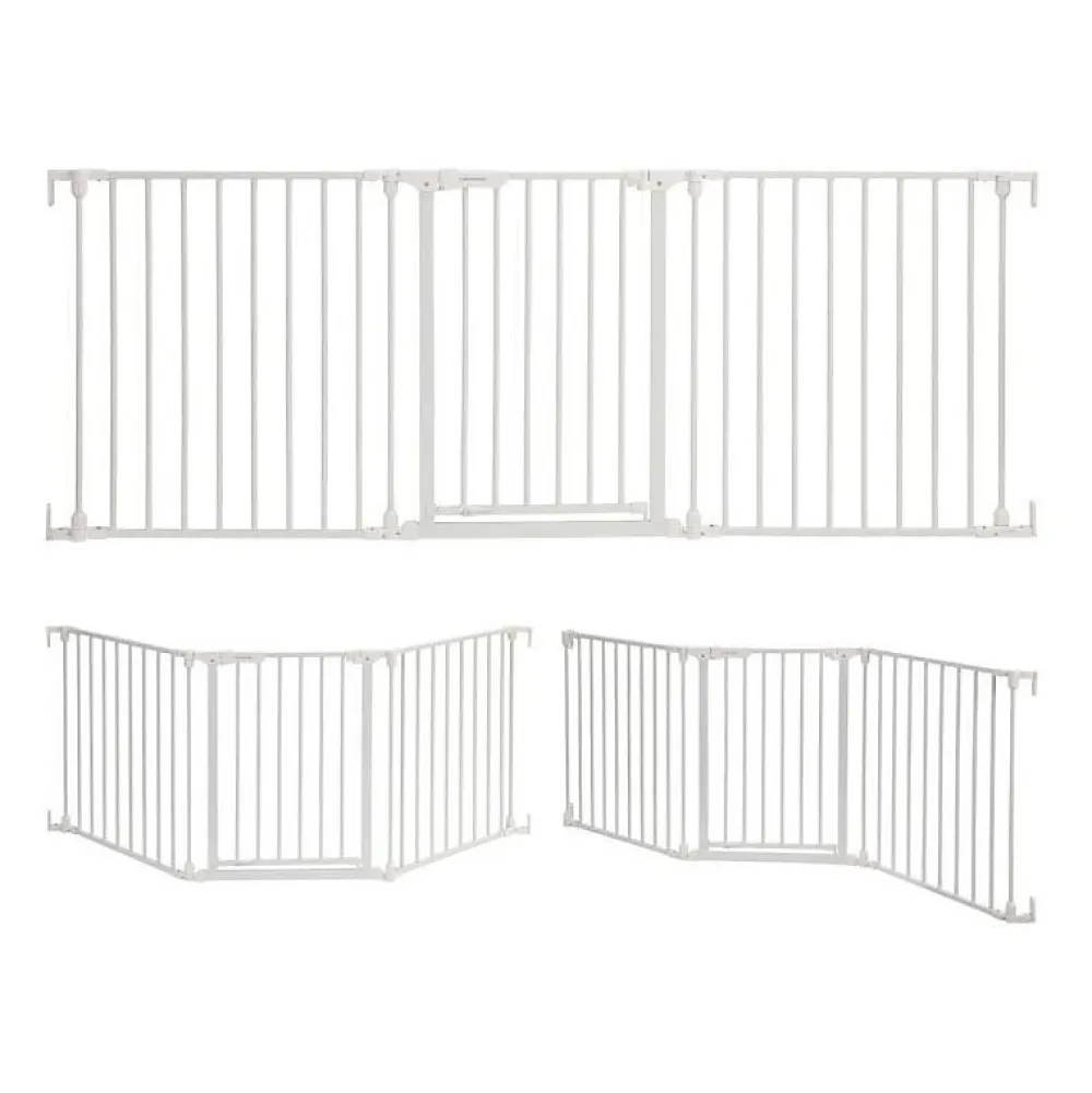 Dreambaby Barrière De Sécurité<Barriere de sécurité enfant - Discovery 3 - - 74,5 cm a 1,95 cm - Blanc
