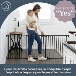 Dreambaby Barrière De Sécurité<Barriere de sécurité enfant - Discovery 3 - - 74,5 cm a 1,95 cm - Blanc