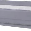Giantex Barriere de Securite Enfant 100 cm, Barrière de Lit Bébé Rabattable avec Cadre en Métal, Housse Amovible, Gris- Barrière De Sécurité