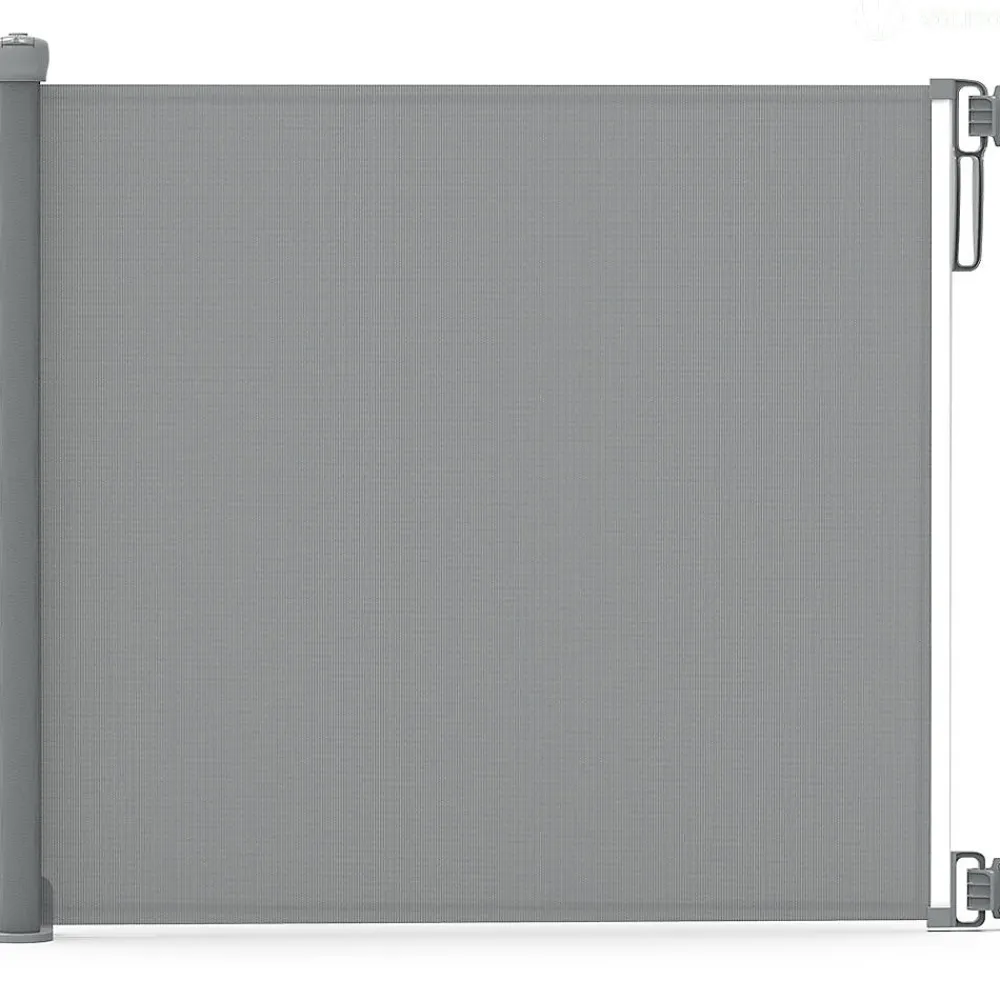 Vounot Barriere de securite retractable 180cm gris- Barrière De Sécurité