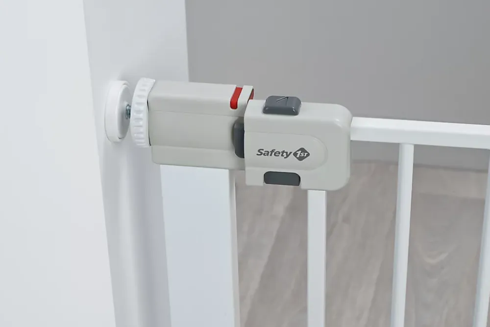 Safety 1st Barrière De Sécurité<Barrière de sécurité en métal blanc Easy Close