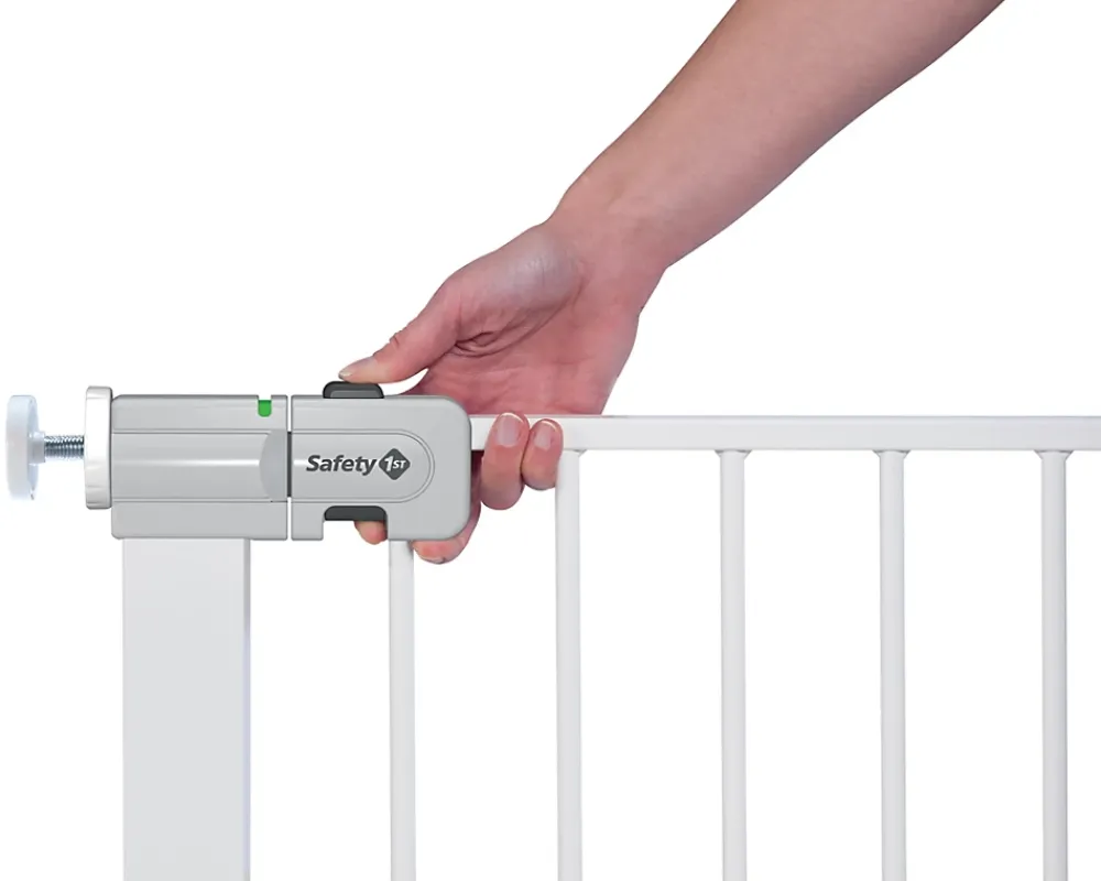 Safety 1st Barrière De Sécurité<Barrière de sécurité en métal blanc Easy Close