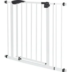 ECD Germany Barrière de sécurité enfants garde-corps protection fermeture d'escalier 85-95cm- Barrière De Sécurité