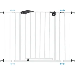 ECD Germany Barrière de sécurité enfants garde-corps protection fermeture d'escalier 85-95cm- Barrière De Sécurité