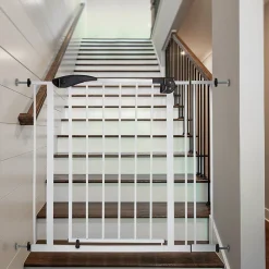 ECD Germany Barrière de sécurité enfants garde-corps protection fermeture d'escalier 85-95cm- Barrière De Sécurité