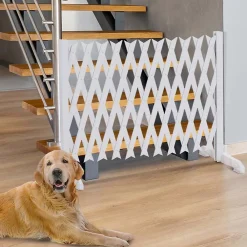Facility'S Barrière De Sécurité<Barrière de Sécurité Extensible, 35 à 250 x 87 cm, Protection plastique, Rétractable, Animaux