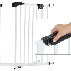 ECD Germany Barrière sécurité enfants garde-corps protection fermeture d'escalier 105-115cm- Barrière De Sécurité