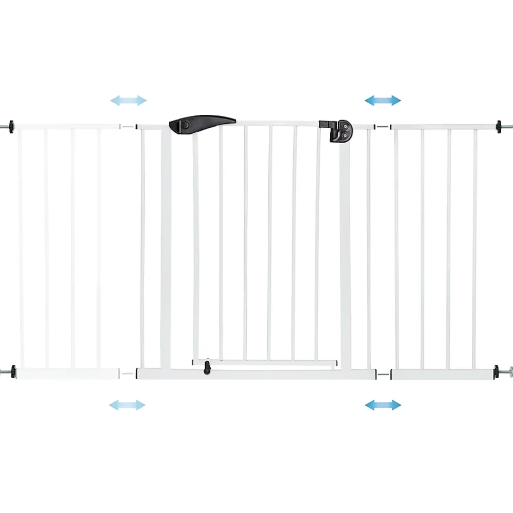 ECD Germany Barrière sécurité enfants garde-corps protection fermeture d'escalier 105-115cm- Barrière De Sécurité