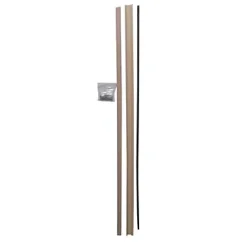 Porte Coulissante<Battue verticale en MDF pour porte en applique