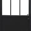 Bloc Porte<Bloc porte 3 vitrages poussant gauche H 204 X L 83 cm