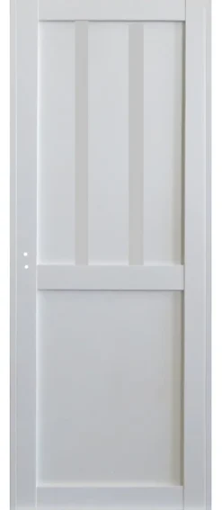 Gd Menuiseries Bloc Porte<Bloc Porte Atelier 2 Panneaux Blanc H204 X L73 Côte Tableau P.droite