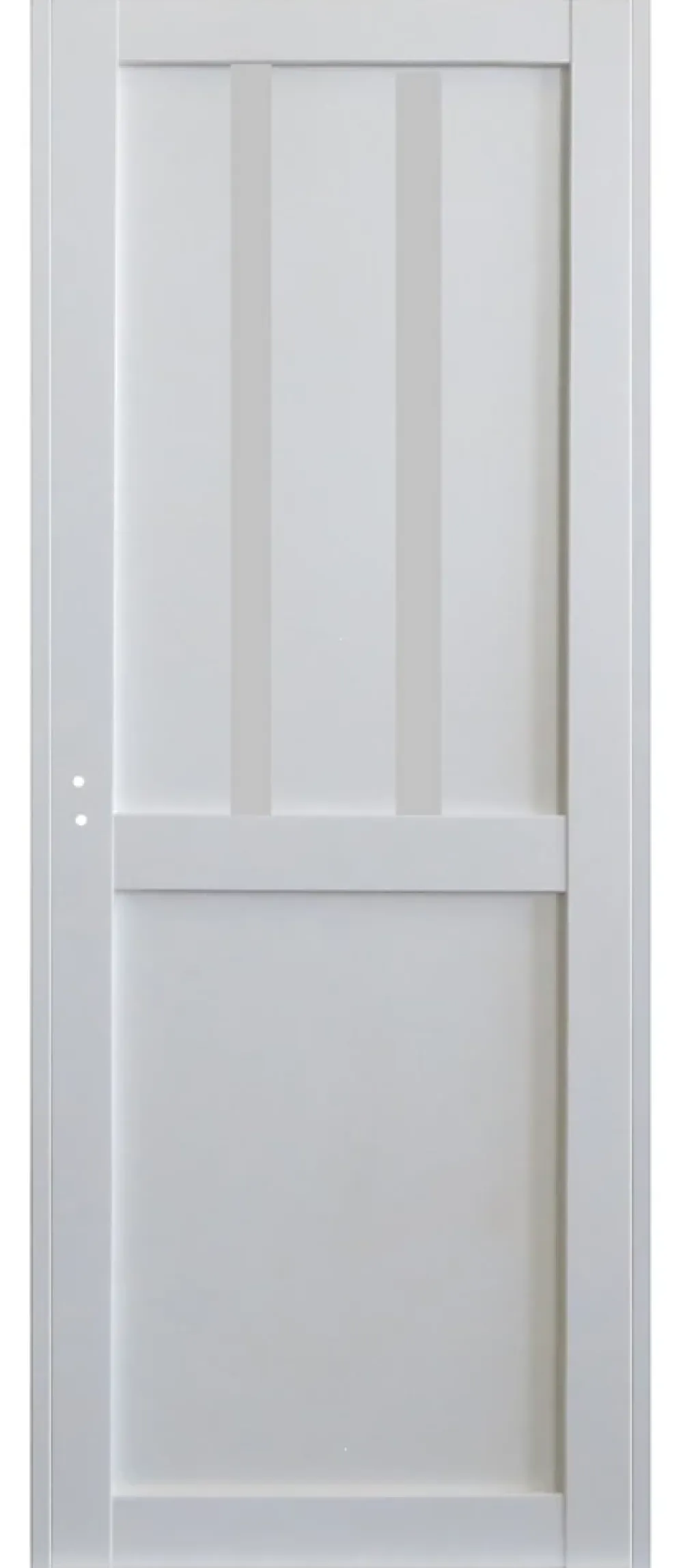 Gd Menuiseries Bloc Porte<Bloc Porte Atelier 2 Panneaux Blanc H204 X L73 Côte Tableau P.droite
