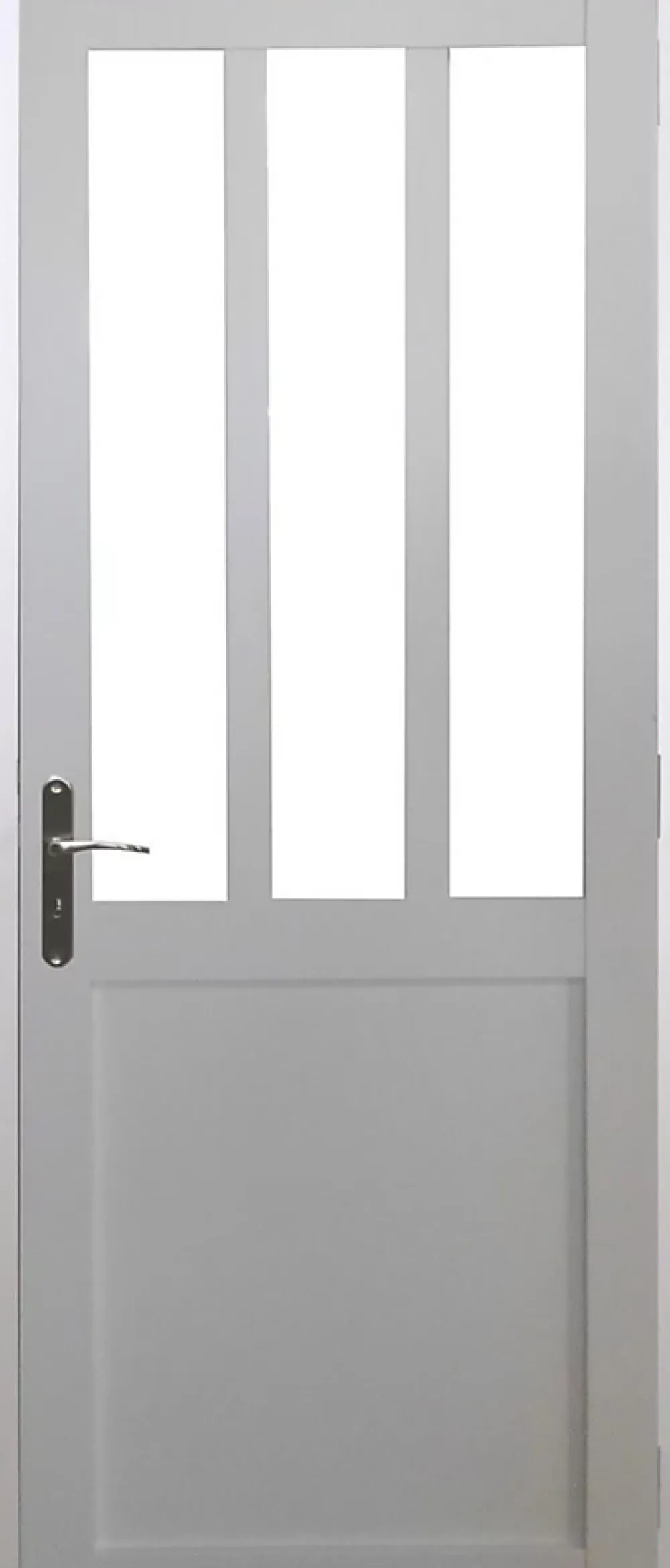 Gd Menuiseries Bloc Porte Atelier Blanc H204 X L73 Côte Tableau P.droite- Bloc Porte