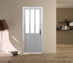 Gd Menuiseries Bloc Porte Atelier Blanc H204 X L83 Côte Tableau P.gauche- Bloc Porte