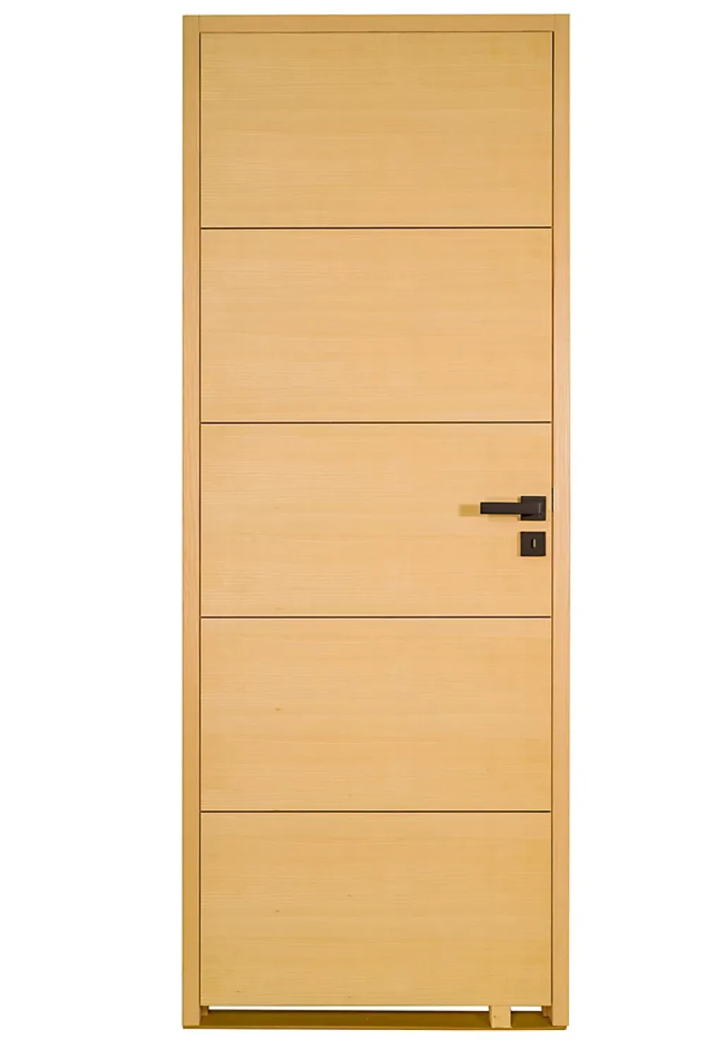 Lynporte Bloc porte bois isoplane ANTLIA3 830 droit plaqué frêne blanc européen- Bloc Porte